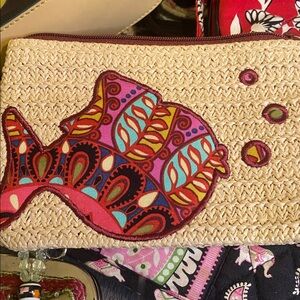 Small Wallet Coin Purse Fish Design